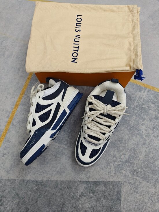 Louis Vuitton Other - Louis Vuitton LV Skate Sneaker, Blue & White Low-Top Shoes